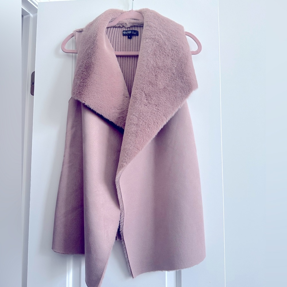 Nice Fall/Winter Vest - Rose